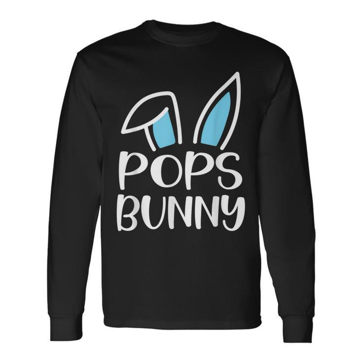 Pops Bunny Happy Easter Matching Long Sleeve T-Shirt T-Shirt