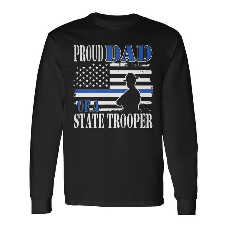 Proud Dad Of A Police Officer V2 Long Sleeve T-Shirt