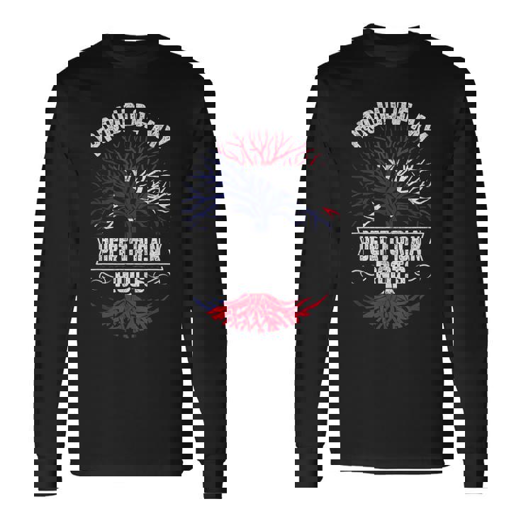 Proud Of My Puerto Rican Roots Puerto Rico Long Sleeve T-Shirt
