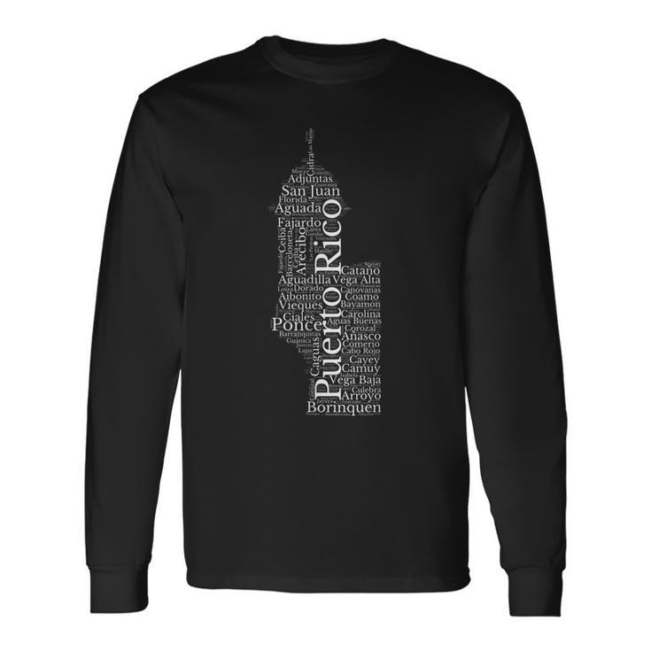 Puerto Rico El Moro Prideful Puerto Rican Cities And Towns Long Sleeve T-Shirt T-Shirt Gifts ideas