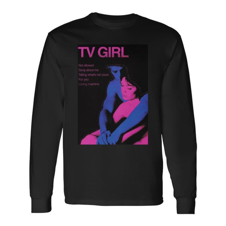 Who Really Cares Tv Girl Long Sleeve T-Shirt