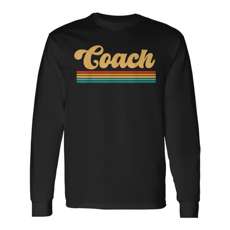 Retro Coach Long Sleeve T-Shirt
