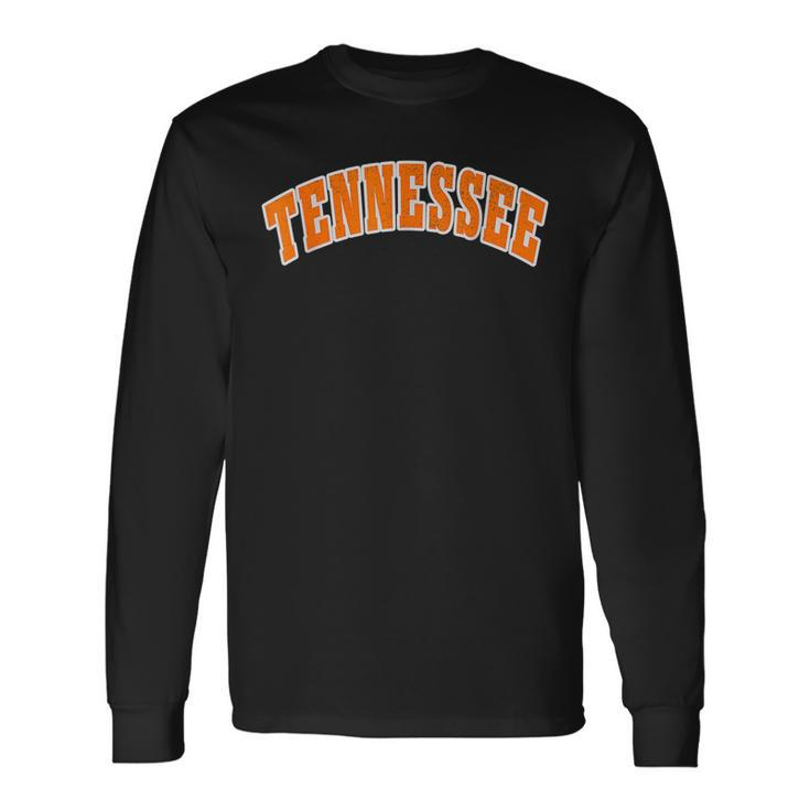 Retro Tennessee Tn Throwback Classic Long Sleeve T-Shirt
