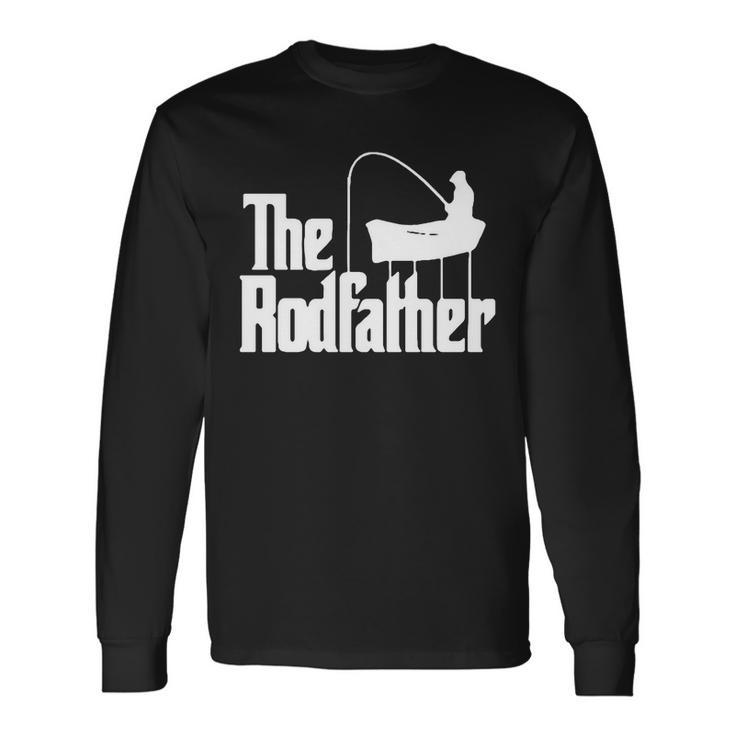 The Rod Father Fishing Dad Long Sleeve T-Shirt