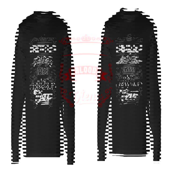 Rollo Blood Runs Through My Veins Long Sleeve T-Shirt