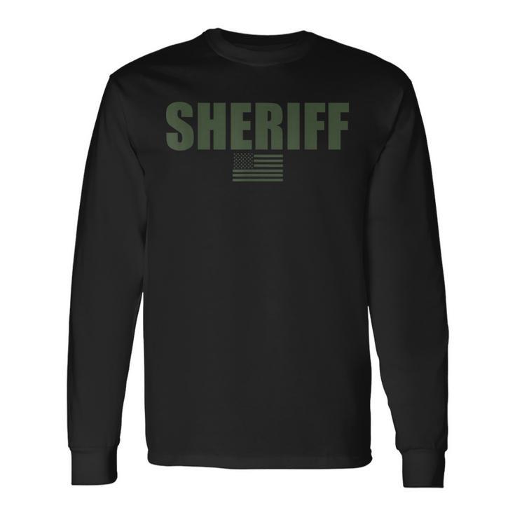 Sheriff Od Green On Duty Uniform Sweatshirt 