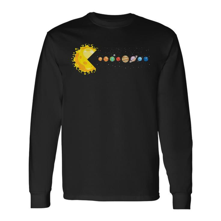 Solar System Planet Sun And Astrology Long Sleeve T-Shirt T-Shirt
