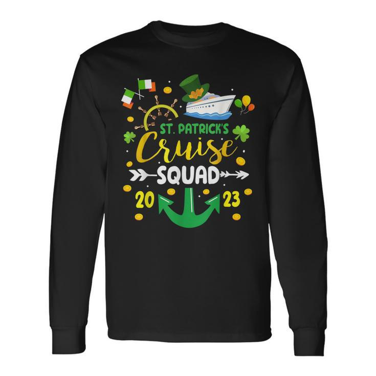 St Patrick’S Day Cruise Squad Lucky Matching Long Sleeve T-Shirt