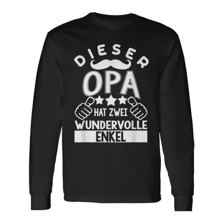 Stolzer Opa Enkel Für Großvater Und Opi Langarmshirts Geschenkideen