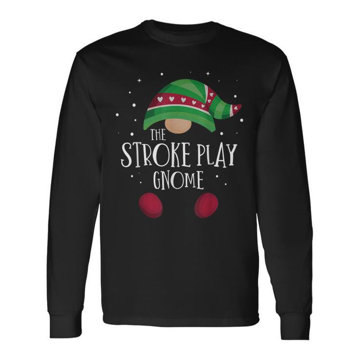 Stroke Play Gnome Family Matching Christmas Pyjamas Langarmshirts Gifts ideas
