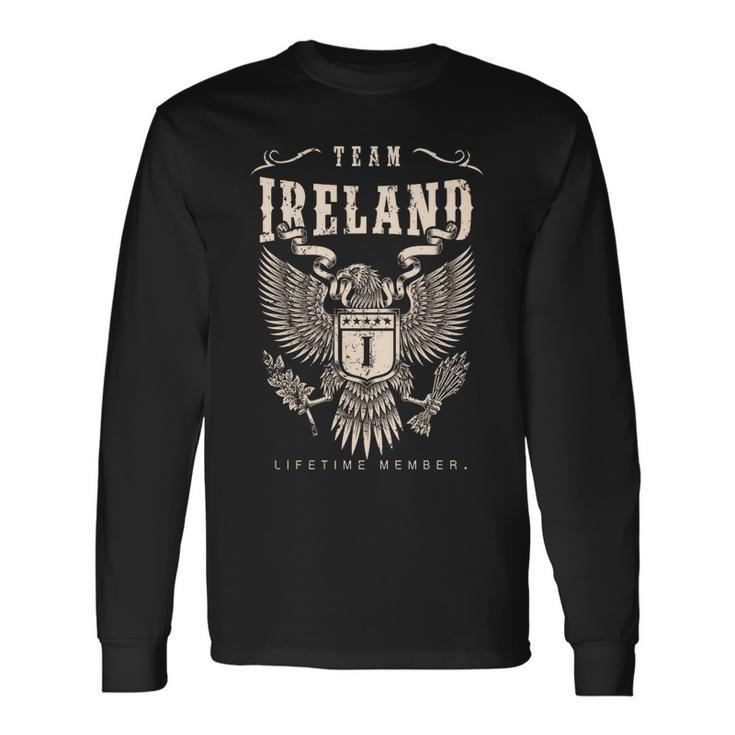Team Ireland Lifetime Member V2 Long Sleeve T-Shirt