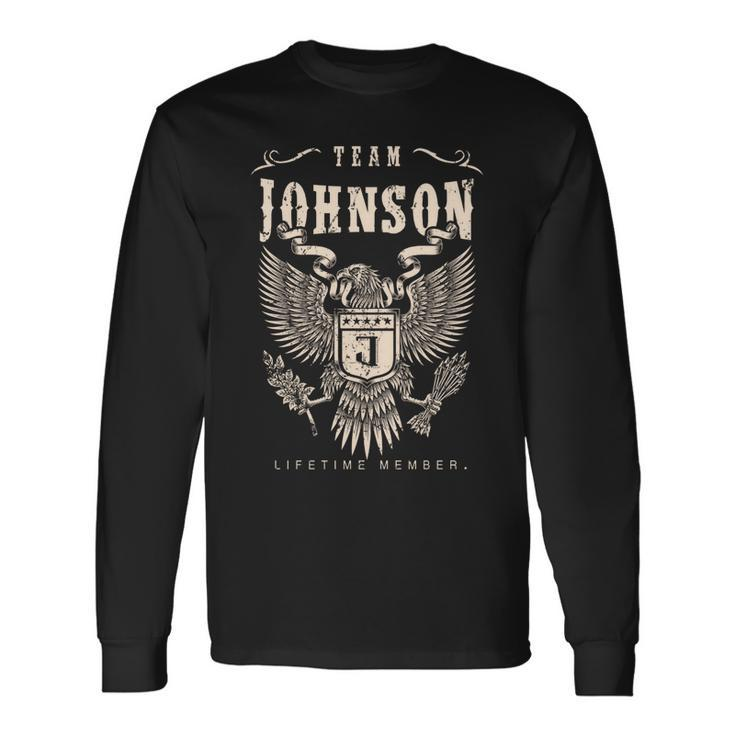 Team Johnson Lifetime Member V3 Long Sleeve T-Shirt