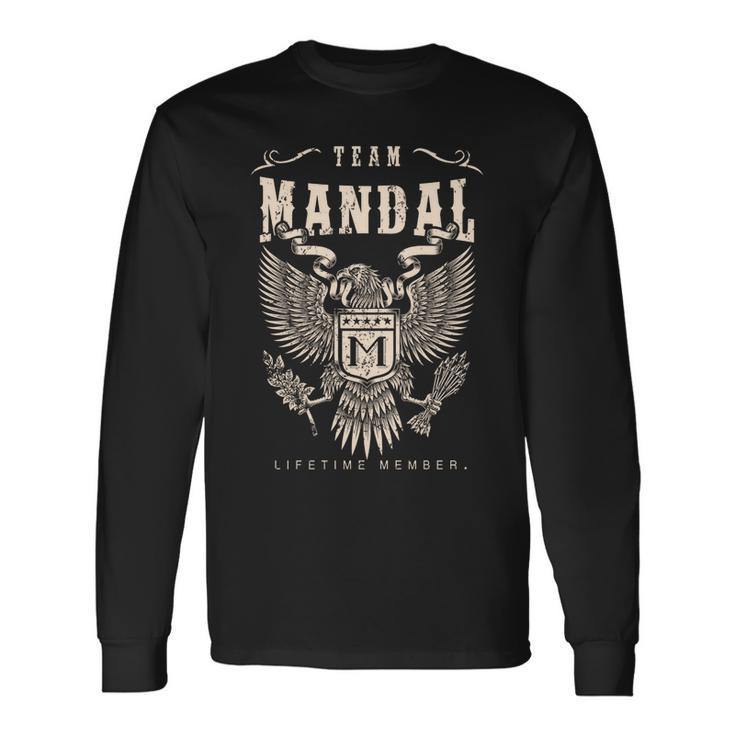 Team Mandal Lifetime Member Long Sleeve T-Shirt