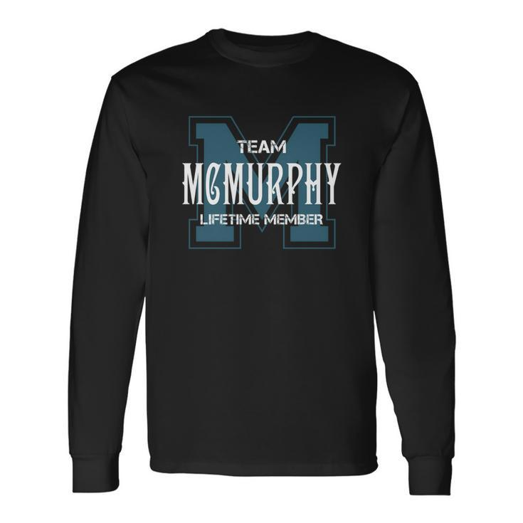 Team Mcmurphy Lifetime Member Long Sleeve T-Shirt