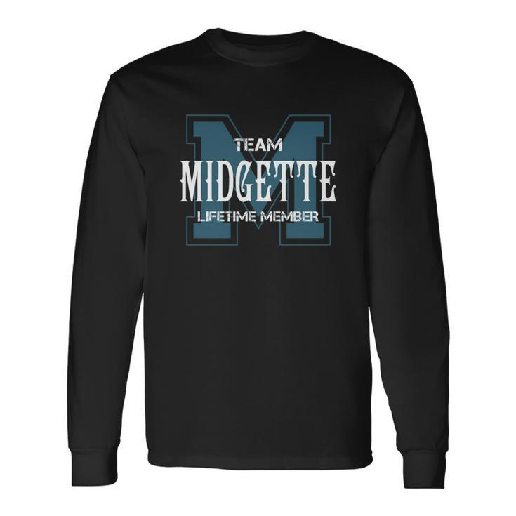 Team Midgette Lifetime Member V3 Long Sleeve T-Shirt