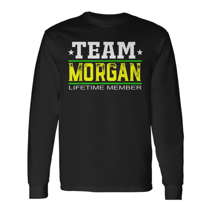 Team Moran Lifetime Member Surname Last Name Tree Reunion  Men Women Long Sleeve T-shirt Graphic Print Unisex