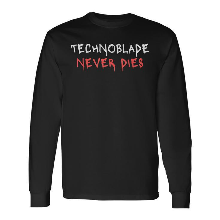 RIP Technoblade Memorial Technoblade Never Dies Crew Sweatshirt