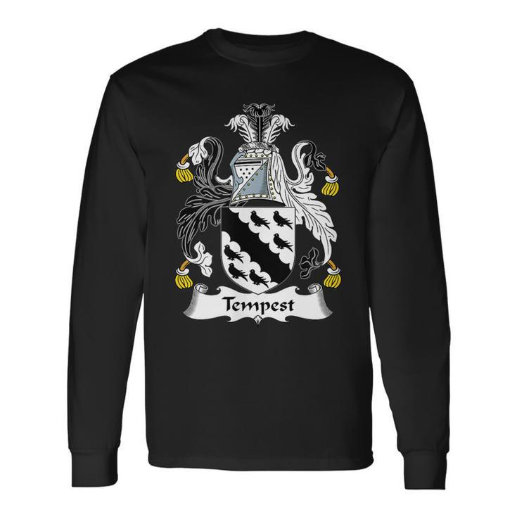 Tempest Coat Of Arms Crest Long Sleeve T-Shirt