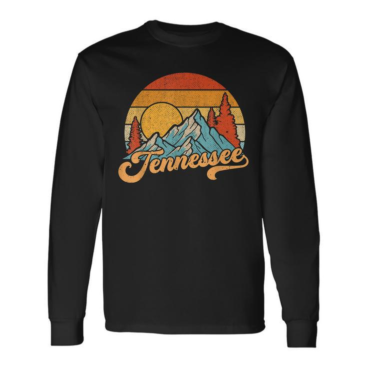 Tennessee Retro Tennessee Tennessee Tourist Long Sleeve T-Shirt