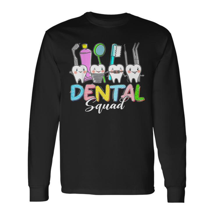 Th Dental Squad Dentist Happy Easter Day Long Sleeve T-Shirt T-Shirt