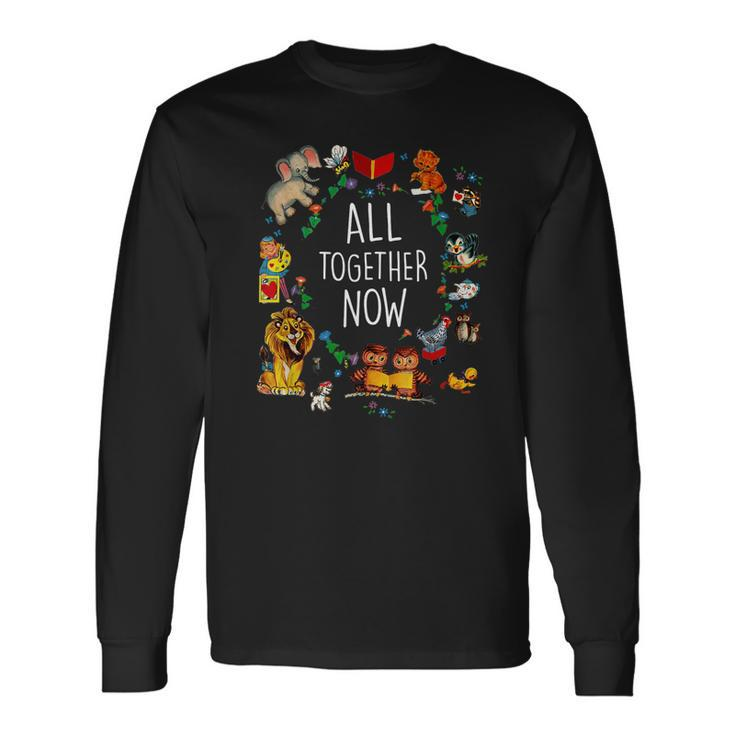 All Together Now Summer Reading Program 2023 Animal Long Sleeve T-Shirt T-Shirt Gifts ideas