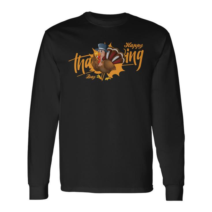 Turkey Thanksgiving Day Thanksgiving And Turkey Day Long Sleeve T-Shirt T-Shirt