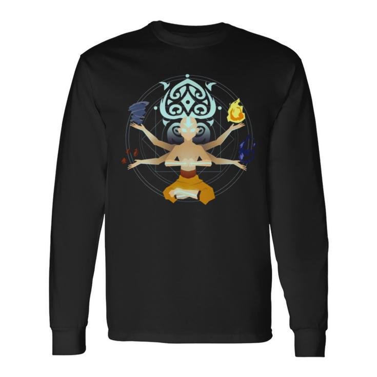 Unison Without Glow Avatar The Best Airbender Long Sleeve T-Shirt