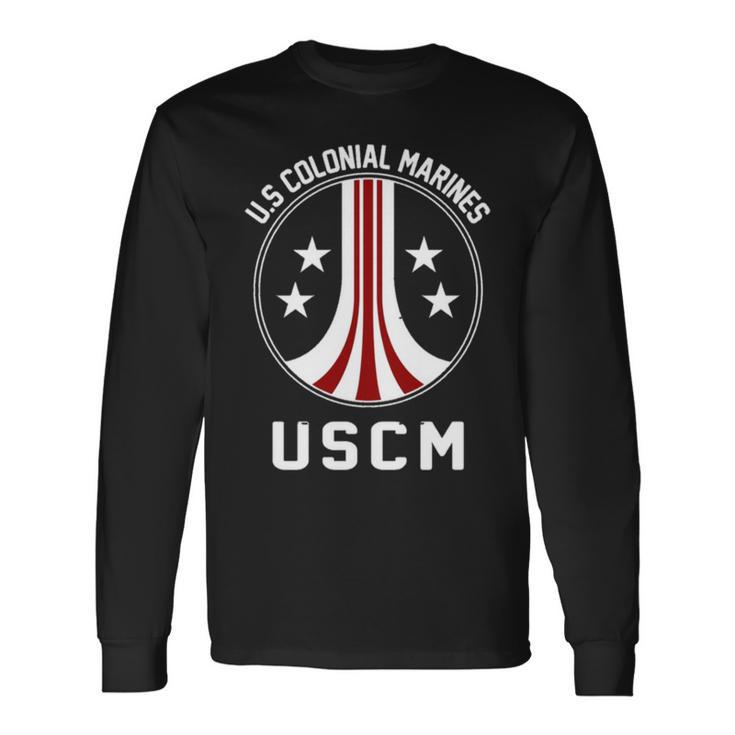 United States Colonial Marines Uscm Stratosphere Long Sleeve T-Shirt