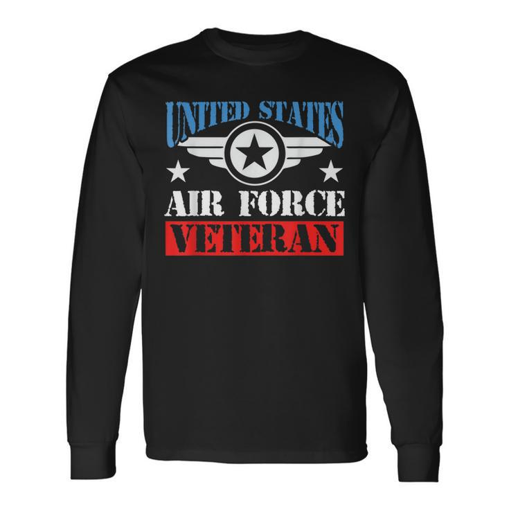 Us Air Force Veteran United States Air Force Veteran Long Sleeve T-Shirt