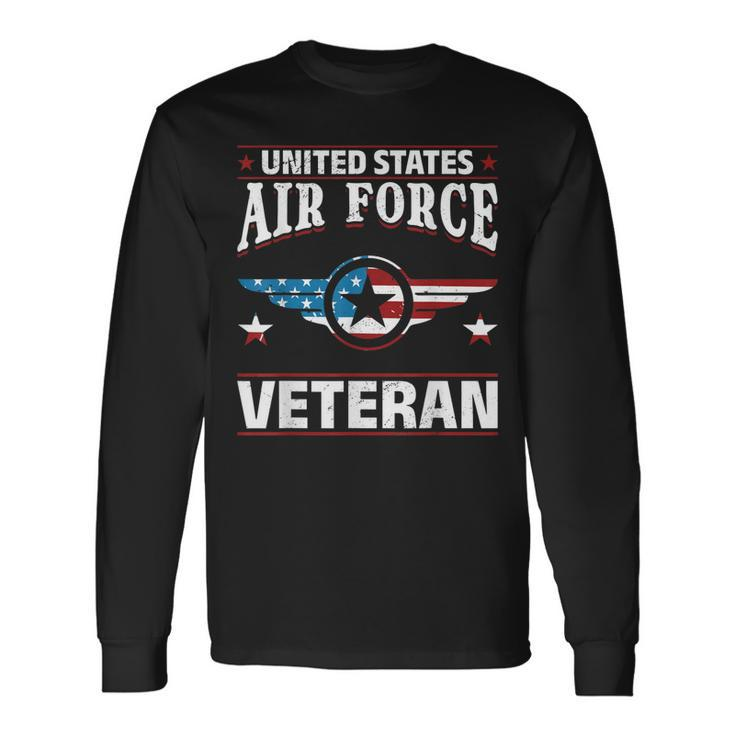 Us Air Force Veteran United States Air Force Veteran V2 Long Sleeve T-Shirt