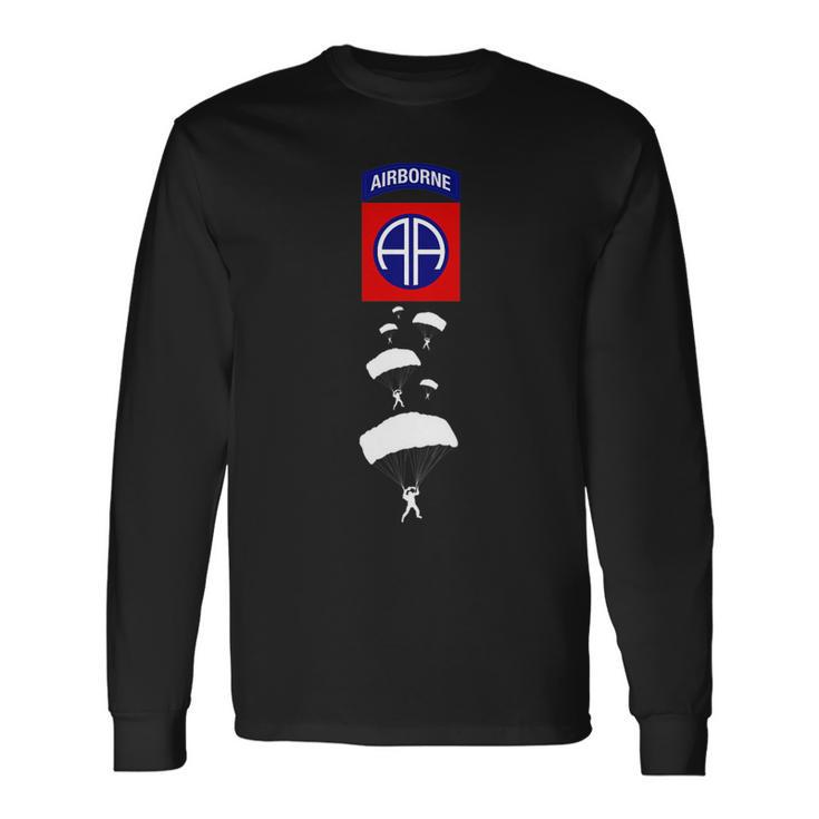 Us Army 82Nd Airborne Veteran Day Long Sleeve T-Shirt