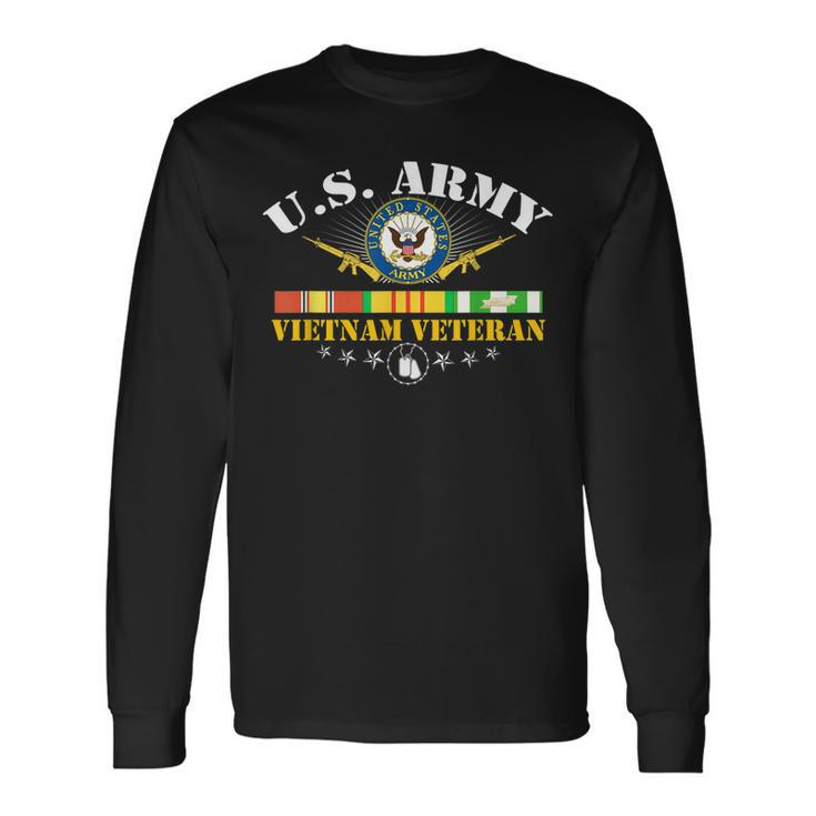 Us Army Vietnam Veteran Veteran Vietnam Army Long Sleeve T-Shirt