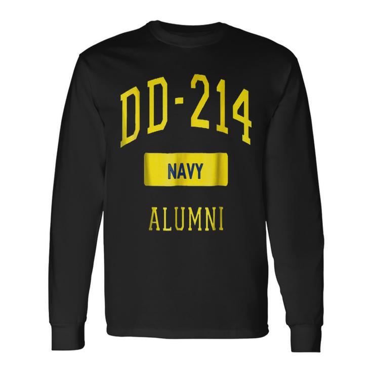Us Navy Dad Veteran Dd214 Alumni T Long Sleeve T-Shirt