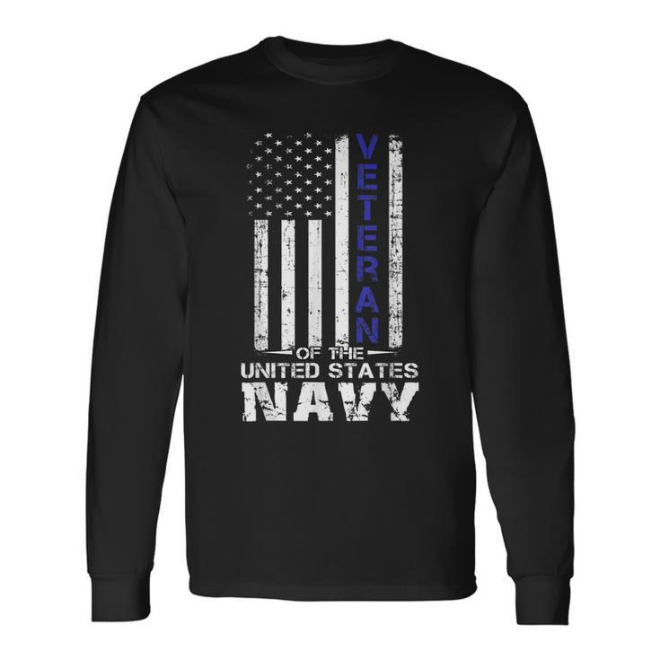 Us Navy Veteran Veterans Day Tshirt Long Sleeve T-Shirt