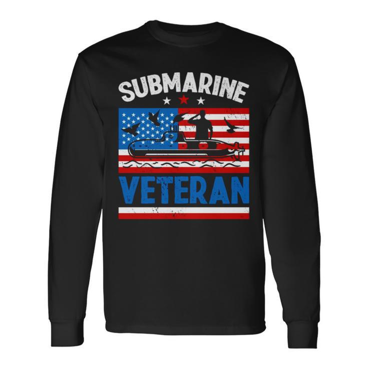 Us Submariner Veteran Submarine Day Long Sleeve T-Shirt