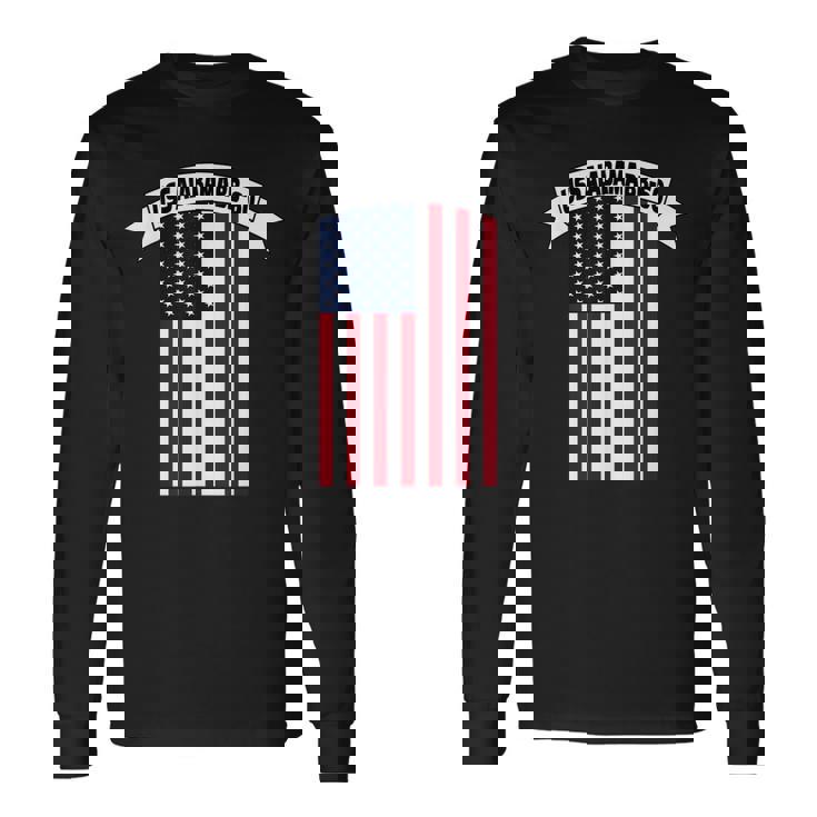 Uss Alabama Bb-60 Battleship Ww2 Warship Veterans Day Long Sleeve T-Shirt