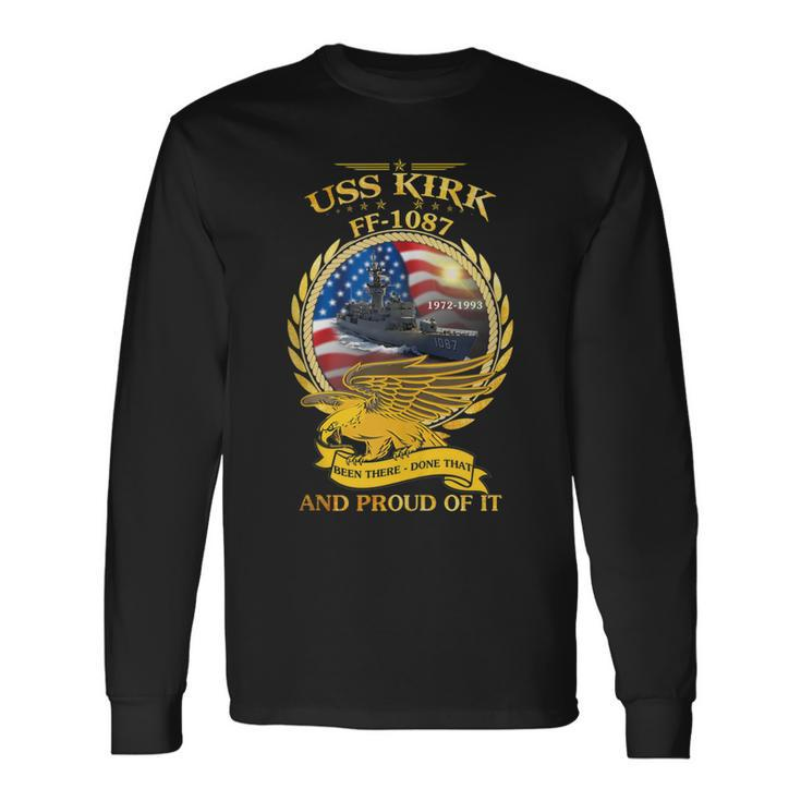Uss Kirk Ff-1087 Long Sleeve T-Shirt