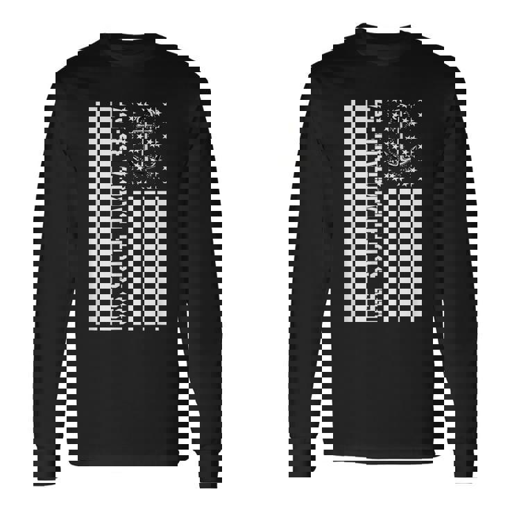 Uss South Dakota Bb-57 Battleship Veteran Day Father Grandpa Long Sleeve T-Shirt