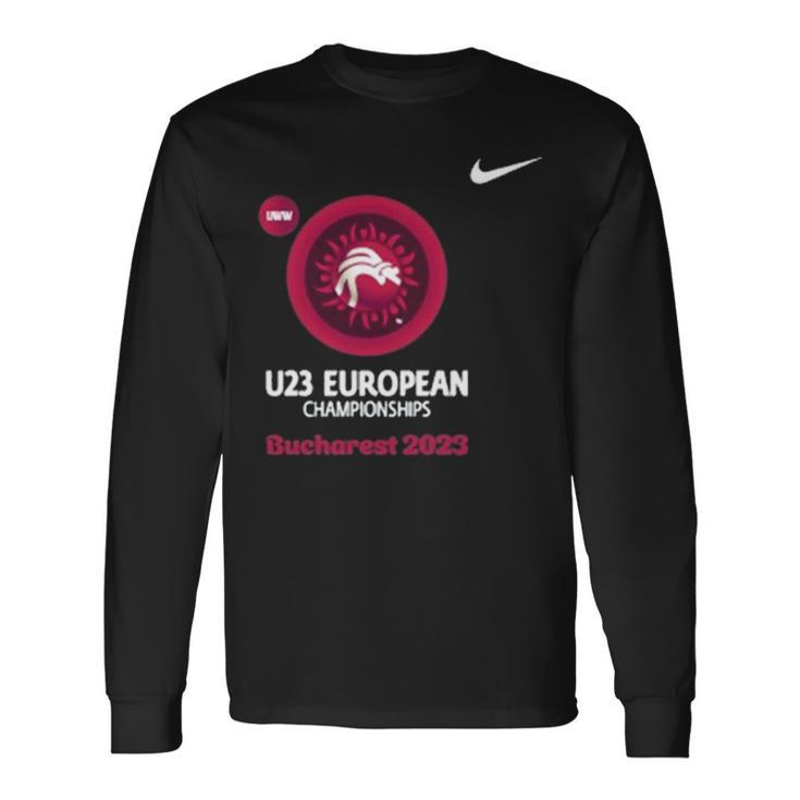 Uww U23 European Championships Bucharest Long Sleeve T-Shirt