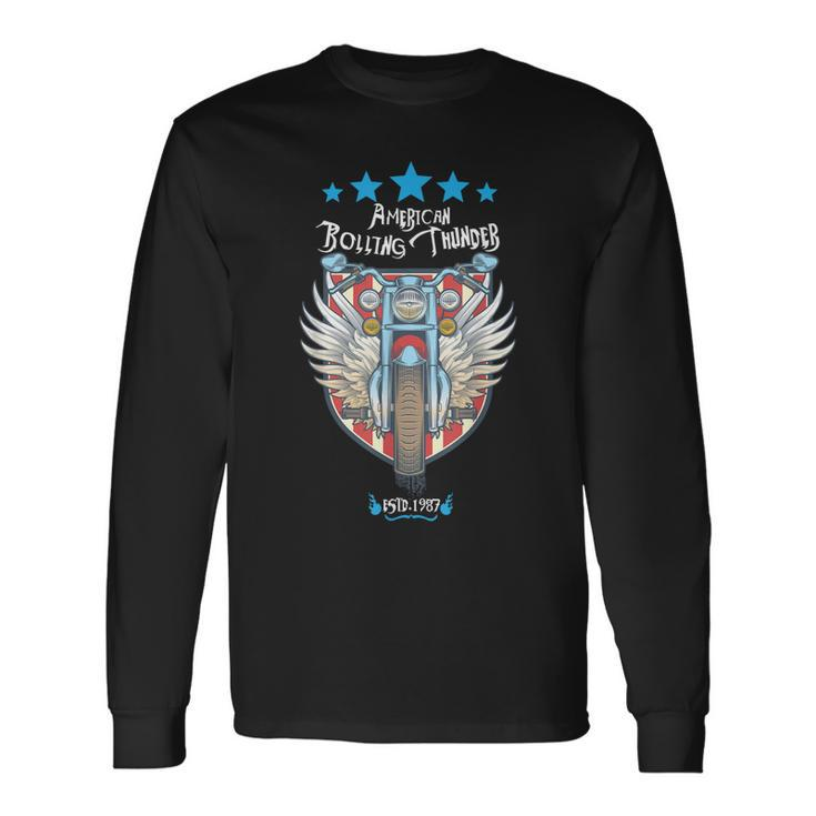 Ventage Rolling Thunder 2019 Memorial Day Veterans T-Shirt Long Sleeve T-Shirt