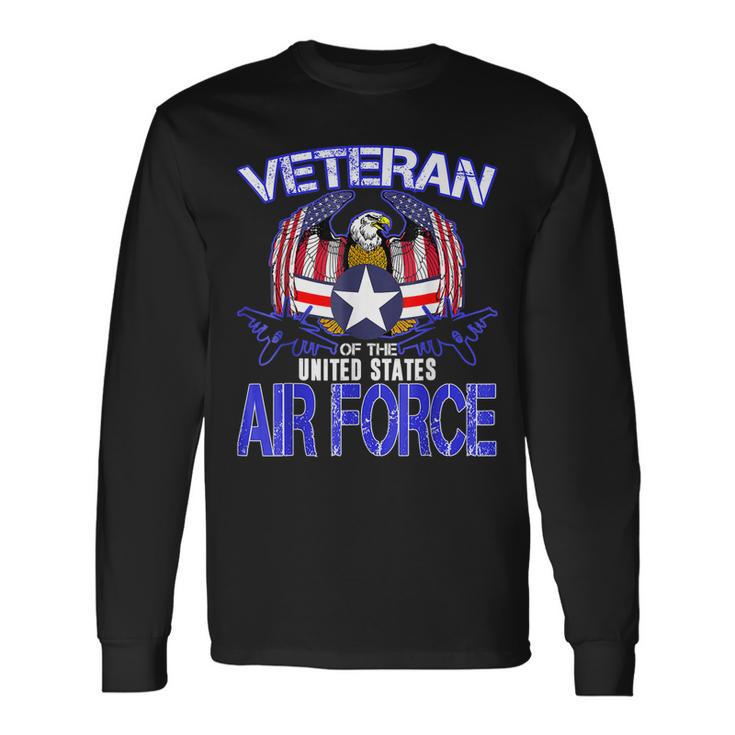 Veteran Of The United States Us Air Force Veteran Day Long Sleeve T-Shirt T-Shirt