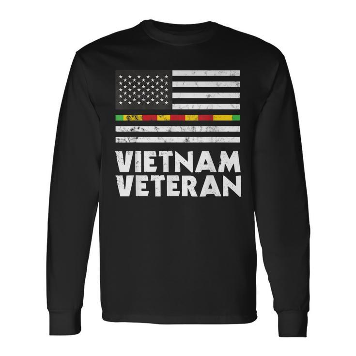 Vietnam Veteran Of The United States Father´S Day Long Sleeve T-Shirt