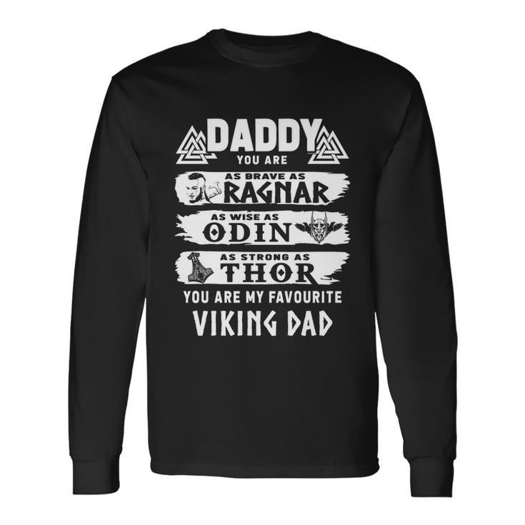 Viking Dad V2 Long Sleeve T-Shirt Gifts ideas