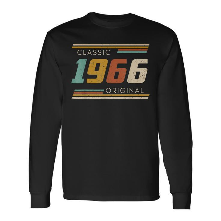 Vintage 1966 Made In 1966 56Th Birthday 56 Years Old Long Sleeve T-Shirt