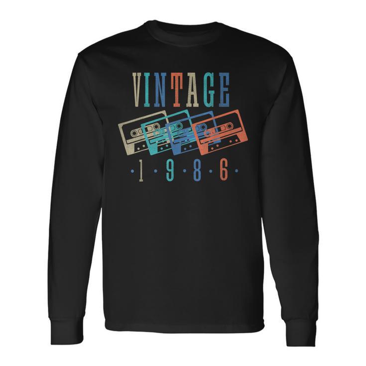 April 1986 The Man Myth Legend 37 Year Old Birthday Long Sleeve T