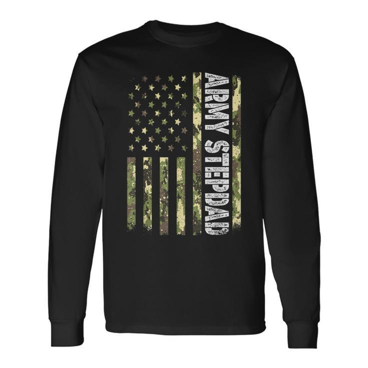 Vintage Army Stepdad Usa Flag Camouflage Father’S Day Bbmtswy Long Sleeve T-Shirt T-Shirt Gifts ideas