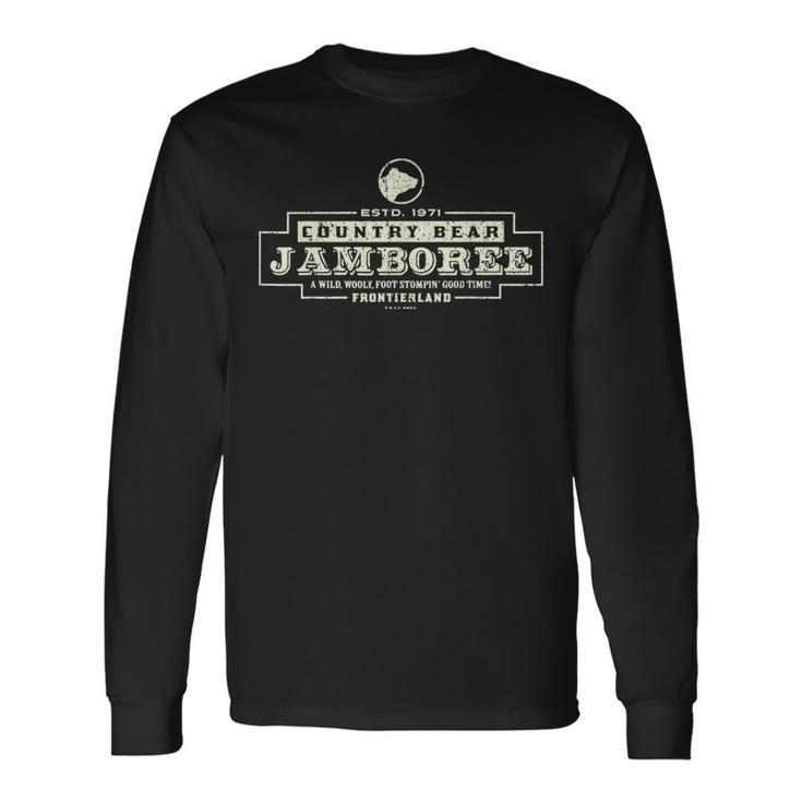 Vintage Classic Country Bear Jamboree Theme Park Series Long Sleeve T-Shirt