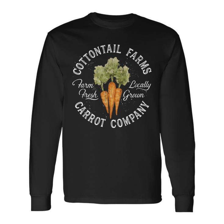Vintage Cottontail Farm Carrot Company Easter 2022 Clothing Long Sleeve T-Shirt