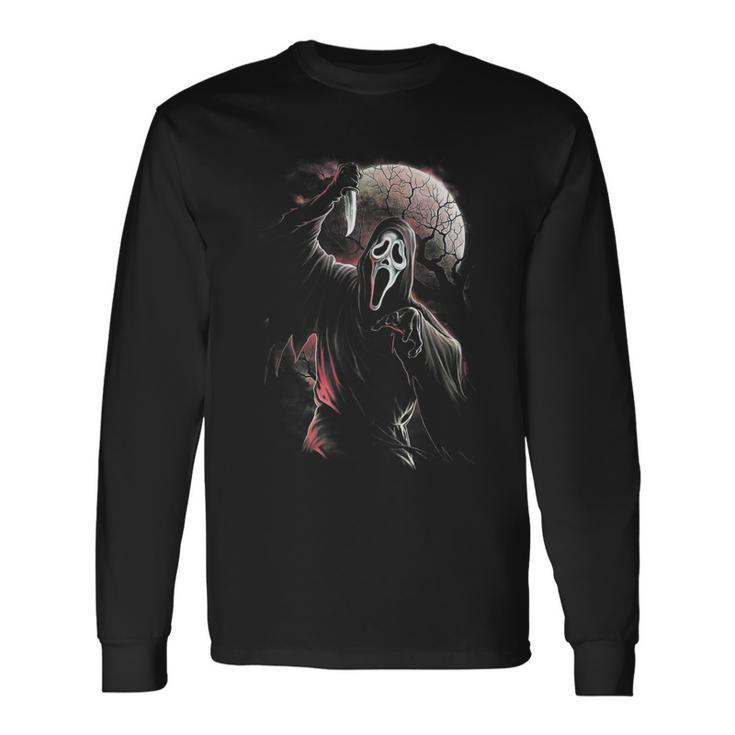 Lets Watch Scary Movies Horror Movies Scary Long Sleeve T-Shirt T-Shirt