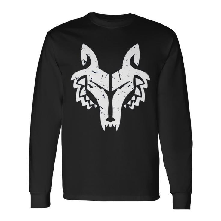 The Wolf Pack Logo The Mandalorian Long Sleeve T-Shirt